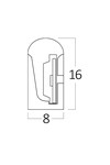 Braytron NEON 8x16 220V 3000K NEON LED STRIP