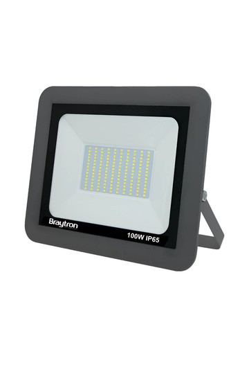 Braytron FLOOD SD 100W GRY 3000K IP65 LED FLOODLIGHT