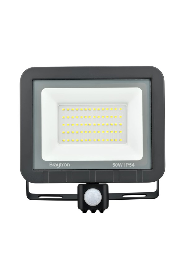 Braytron FLOOD SC 50W GRY 3000K SNS IP54 LED FLOODLIGHT