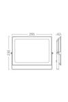 Braytron FLOOD SF 150W BLC 3000K IP65 LED FLOODLIGHT
