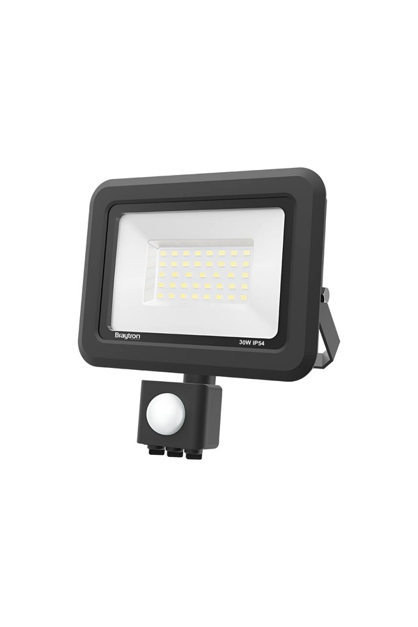 Braytron FLOOD SC 30W GRY 6500K SNS IP54 LED FLOODLIGHT