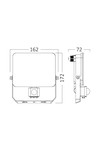 Braytron FLOOD WF 30W WHT 3IN1 SNS IP54 LED FLOODLIGHT