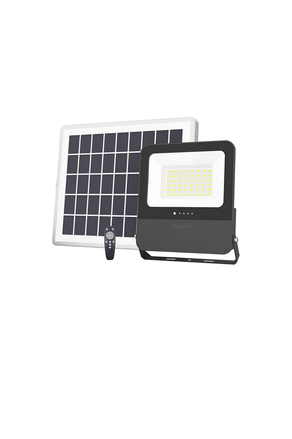 Braytron SOLAR PL 80W 3IN1 RMT IP65 SOLAR FLOODLIGHT