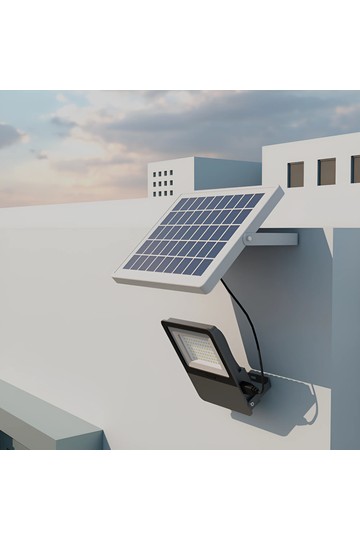 Braytron SOLAR PL 80W 3IN1 RMT IP65 SOLAR FLOODLIGHT