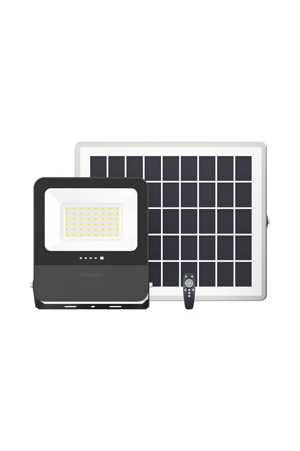 Braytron SOLAR PL 80W 3IN1 RMT IP65 SOLAR FLOODLIGHT