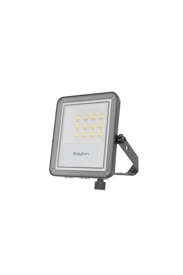 Braytron FLOOD PF 10W GRY 3IN1 IP65 LED FLOODLIGHT