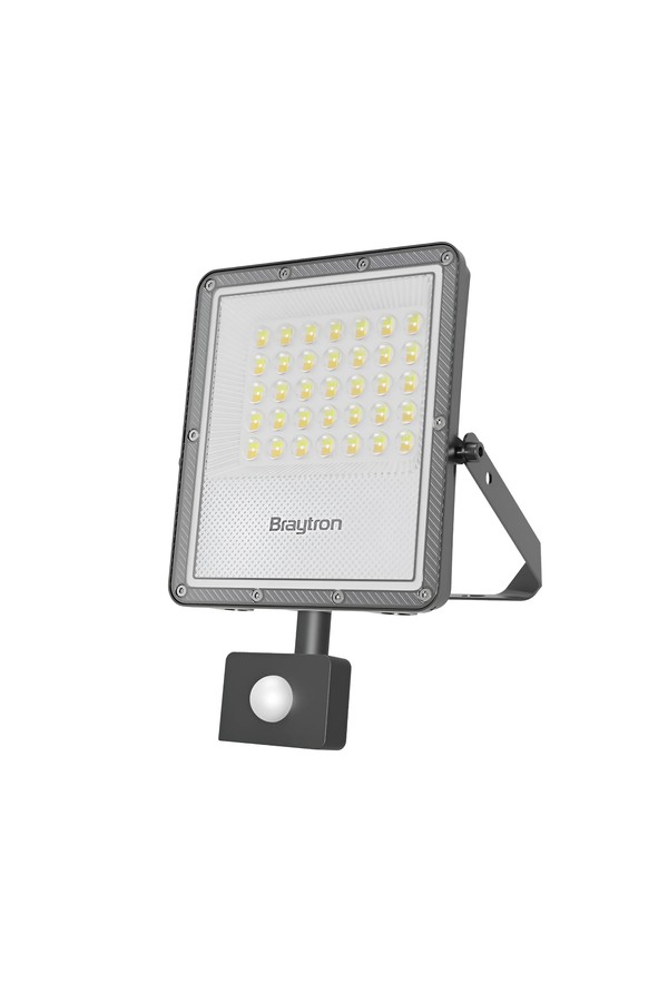 Braytron FLOOD PF 30W GRY 3IN1 SNS IP54 LED FLOODLIGHT