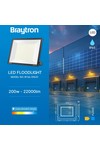 Braytron FLOOD CF 200W BLC 6500K IP65 LED FLOODLIGHT