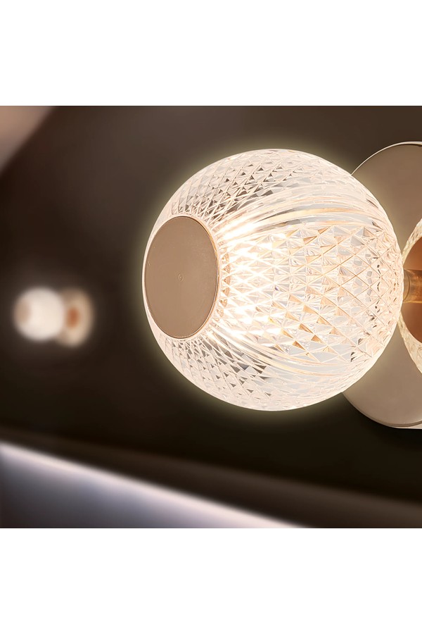 Braytron S001C 1H 1xG9 GLD WALL LIGHT