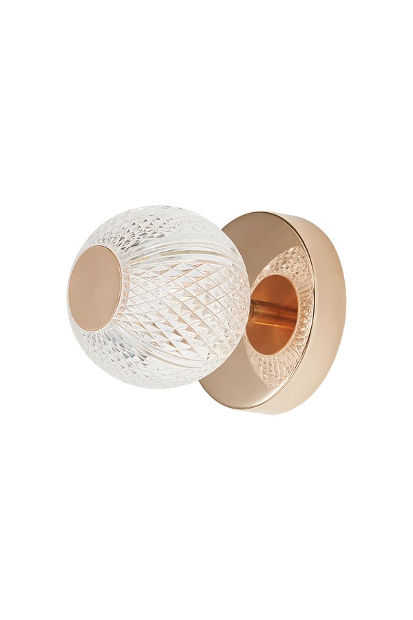 Braytron S001C 1H 1xG9 GLD WALL LIGHT