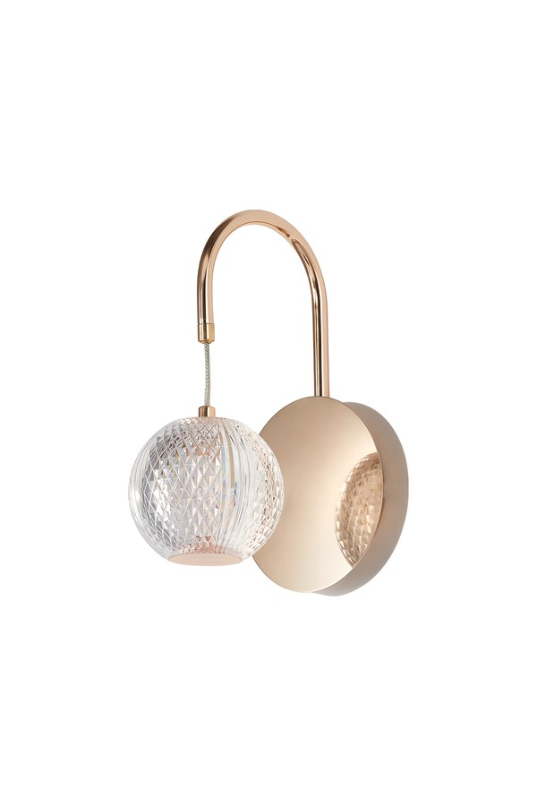 Braytron S001W 1H 1xG9 GLD WALL LIGHT