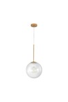 Braytron S002R 1H 1xE27 GLD PENDANT LIGHT