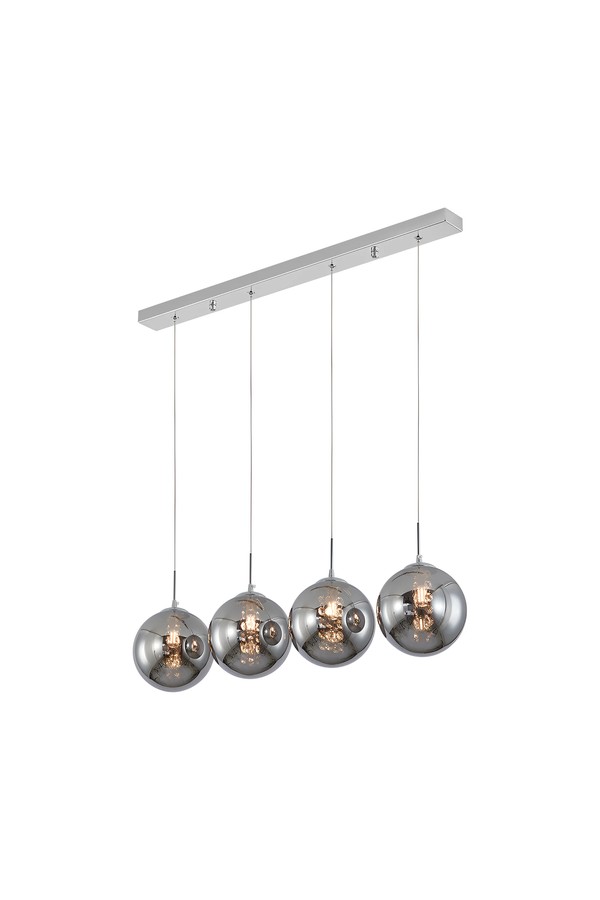 Braytron S003S 4H 4xG9 SMK PENDANT LIGHT