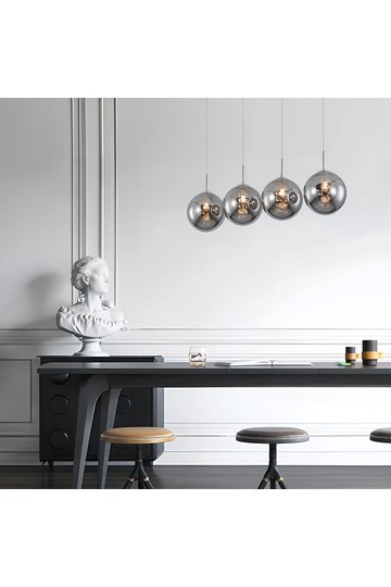 Braytron S003S 4H 4xG9 SMK PENDANT LIGHT