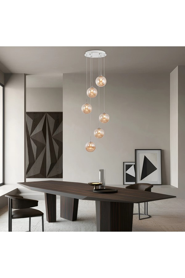 Braytron S003R 6H 6xG9 AMB PENDANT LIGHT