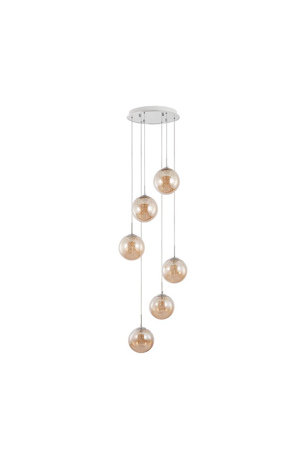 Braytron S003R 6H 6xG9 AMB PENDANT LIGHT