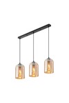 Braytron S004S 3H 3xE27 GLD PENDANT LIGHT