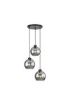 Braytron S005R 3H 3xE27 SMK PENDANT LIGHT