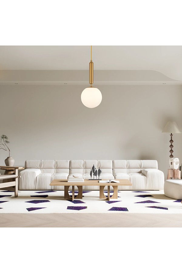 Braytron S006R 1H 1xG9 OPL GLD PENDANT LIGHT