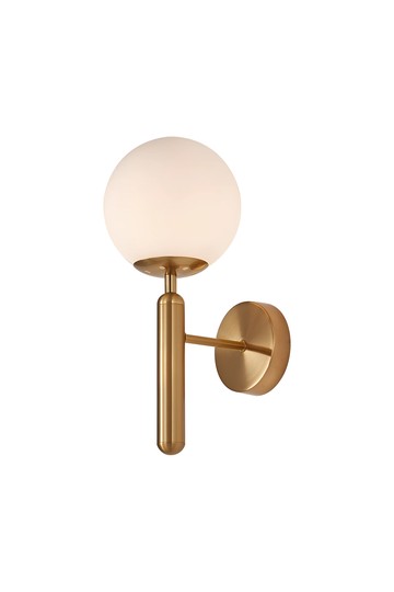 Braytron S006W 1H 1xG9 OPL GLD WALL LIGHT