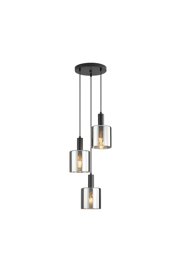Braytron S007R 3H 3xE27 SMK PENDANT LIGHT