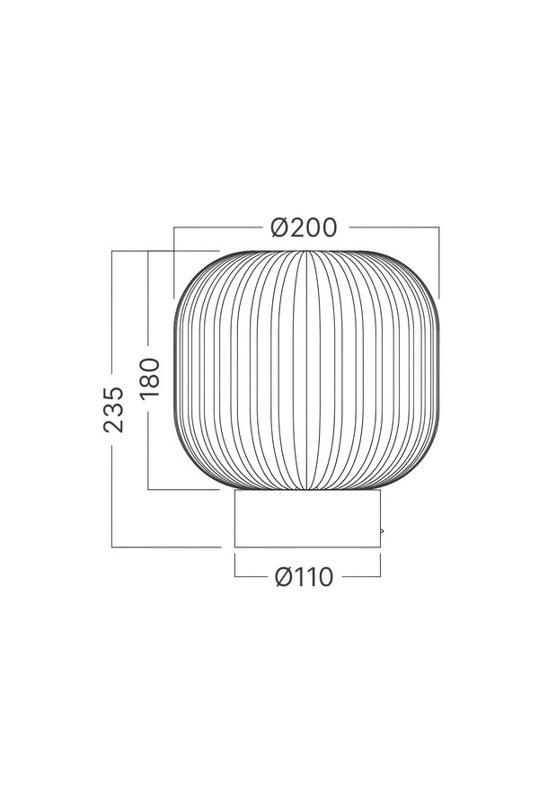 Braytron S009T 1H 1xE27 OPL BLC TABLE LAMP