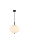 Braytron S011R 1H 1xE27 OPL BLC PENDANT LIGHT