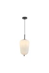 Braytron S011R 1H 1xE27 OPL BLC PENDANT LIGHT