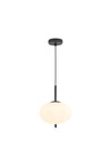 Braytron S011R 1H 1xE14 OPL BLC PENDANT LIGHT