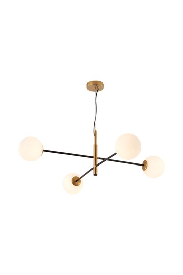 Braytron S012R 4H 4xG9 OPL GLD PENDANT LIGHT