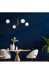 Braytron S012R 4H 4xG9 OPL GLD PENDANT LIGHT