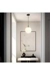 Braytron S013R 1H 1xE27 OPL BLC PENDANT LIGHT