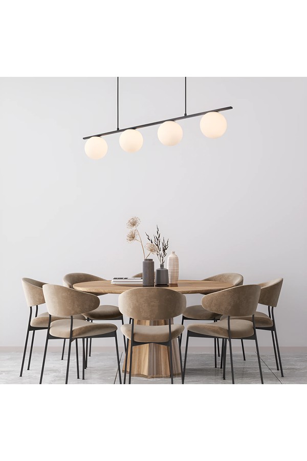Braytron S013S 4H 4xG9 OPL BLC PENDANT LIGHT