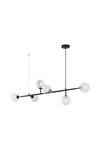 Braytron S011S 6H 6xG9 CLR PENDANT LIGHT
