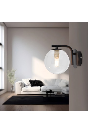 Braytron S011W 1H 1xG9 CLR WALL LIGHT