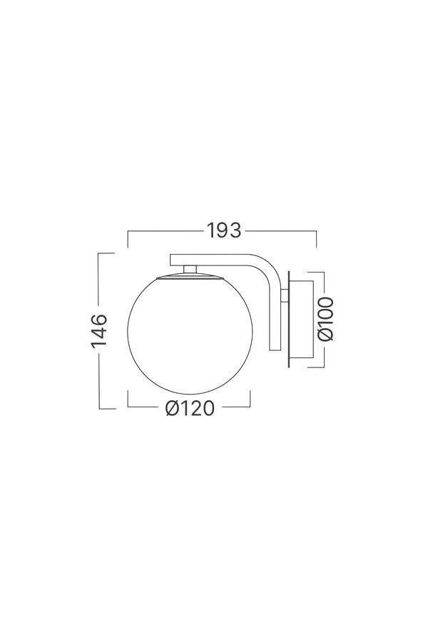 Braytron S011W 1H 1xG9 CLR WALL LIGHT