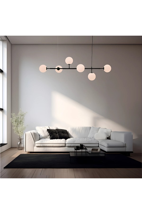 Braytron S011S 6H 6xG9 OPL PENDANT LIGHT