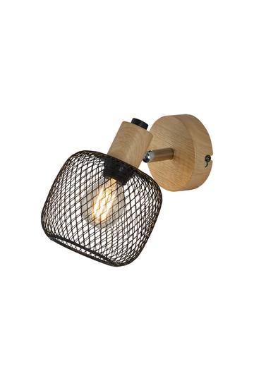Braytron W001C 1H 1xE14 WDN WALL LIGHT