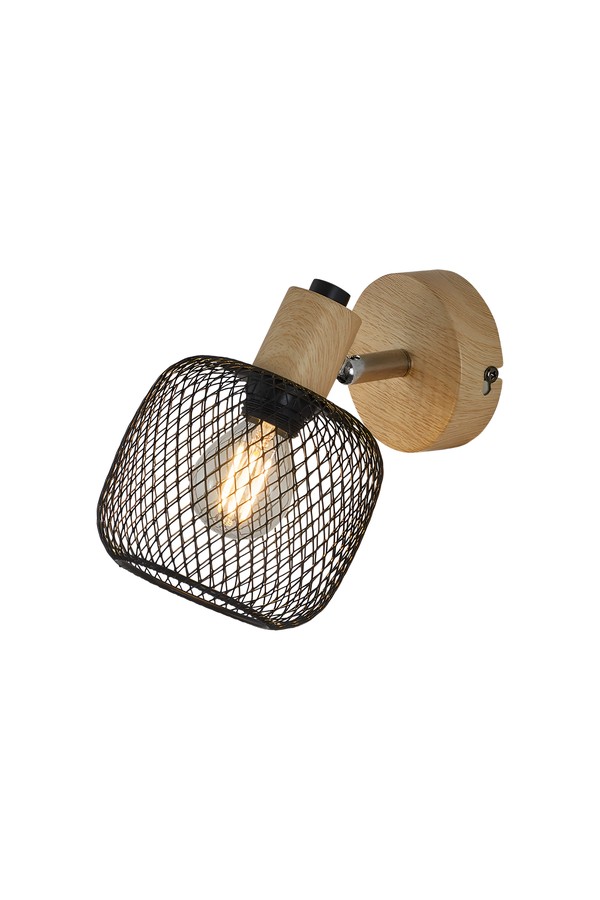 Braytron W001C 1H 1xE14 WDN WALL LIGHT