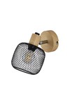 Braytron W001C 1H 1xE14 WDN WALL LIGHT