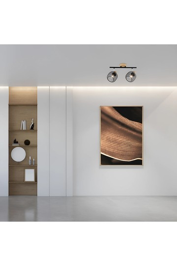 Braytron W001C 2H 2xE14 WDN CEILING LIGHT