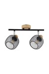 Braytron W001C 2H 2xE14 WDN CEILING LIGHT