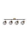 Braytron W001C 4H 4xE14 WDN CEILING LIGHT
