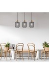 Braytron W001S 3H 3xE27 WDN PENDANT LIGHT