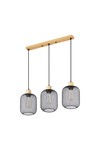 Braytron W001S 3H 3xE27 WDN PENDANT LIGHT