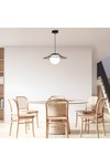 Braytron W004R 1H 1xE27 BLC PENDANT LIGHT