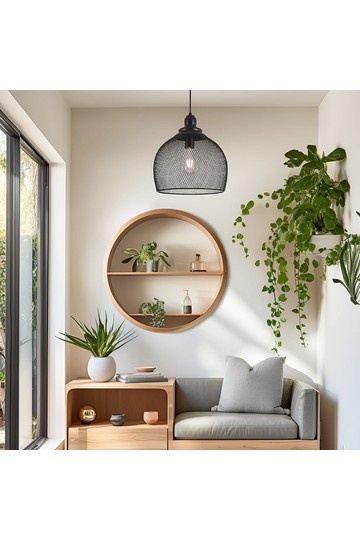 Braytron W006R 1H 1xE27 BLC PENDANT LIGHT