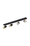 Braytron G002C 4H 4xGU10 GLD BLC CEILING LIGHT