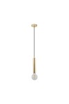 Braytron G005R 1H 1xE27 GLD PENDANT LIGHT