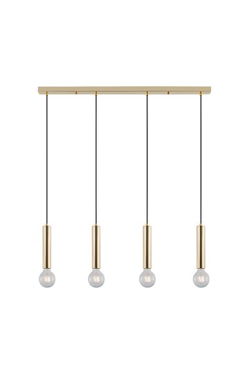 Braytron G005S 4H 4xE27 GLD PENDANT LIGHT